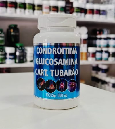 CONDROITINA GLUCOSAMINA CART TUBARAO 660MG 100CP