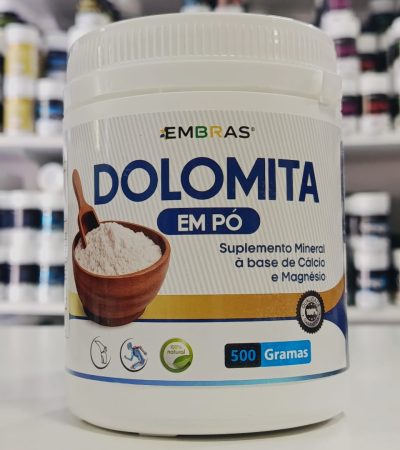 DOLOMITA EM PÓ EMBRAS FLORA 500MG