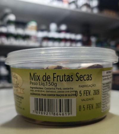 MIX FRUTAS SECAS 150G